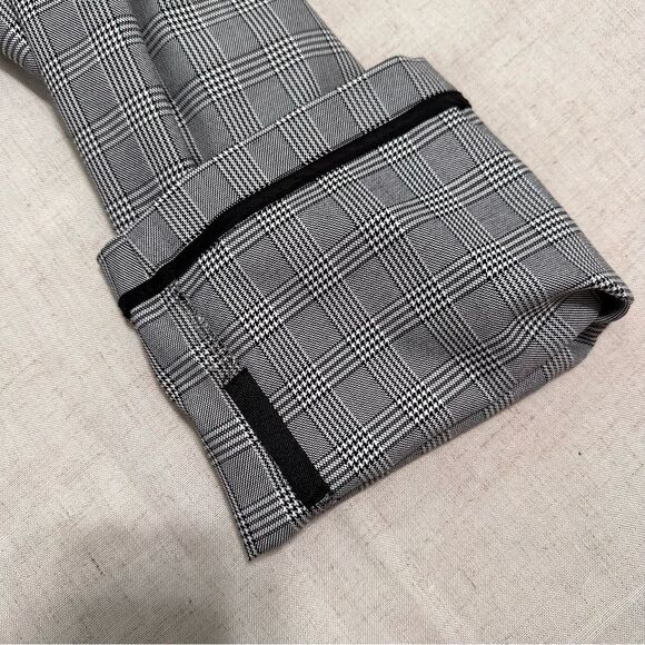 NWT Cinq à Sept Serenity Plaid Pleated Pants Sz 4 Hight Rise Preppy Office - Picture 14 of 15